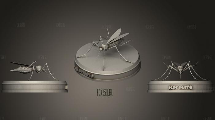 Mosquito stl model for CNC